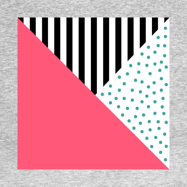 Pink and Stripes and Dots by LemonBox